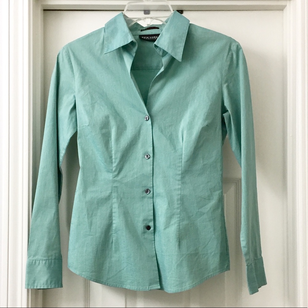 *New York & Company* Button Down Top